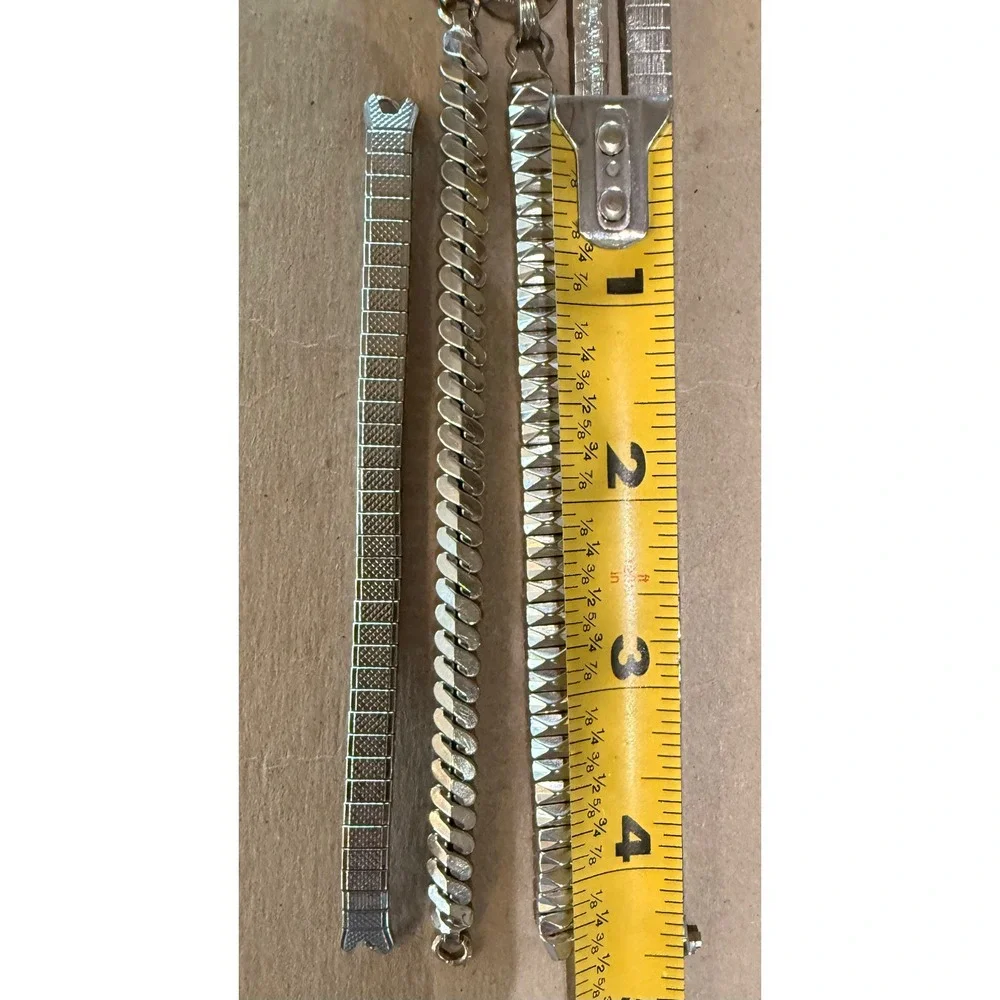 Vintage Watch Band Lot JB Champion Speidel Baldwin‎ USA Stainless Expansion